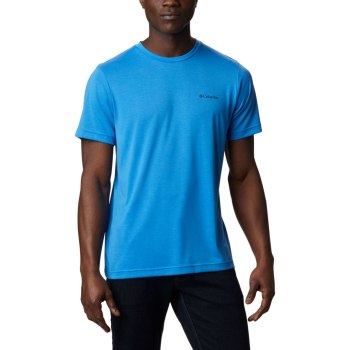 Columbia T-Shirt Heren, Maxtrail Logo Azuurblauw Blauw, 42EXMLVWH